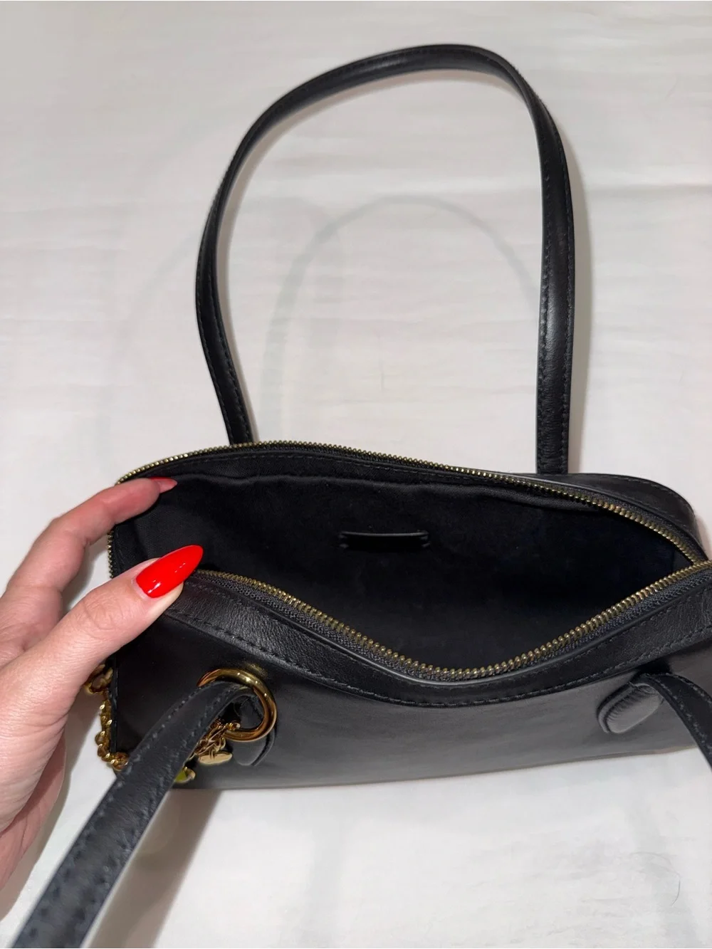 Madewell The Top-Zip Mini Shoulder Bag - Picture 3 of 7